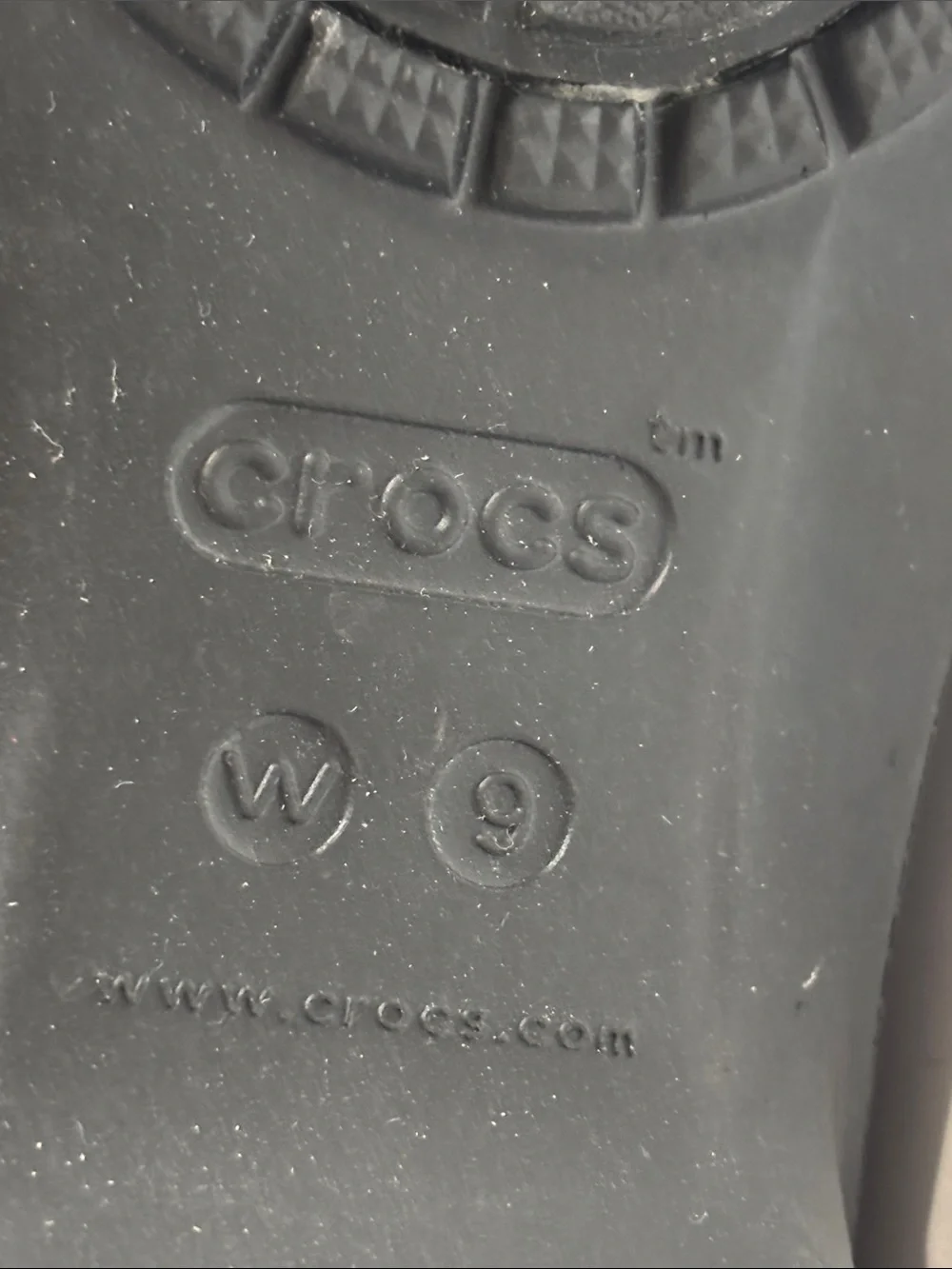 CROCS Black Women's Slip-On Shoe Boots Sz 9 New Without Box